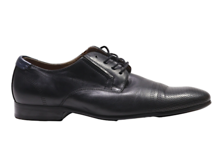 ALDO Derby Shoes Black Leather Mens UK 7 Online