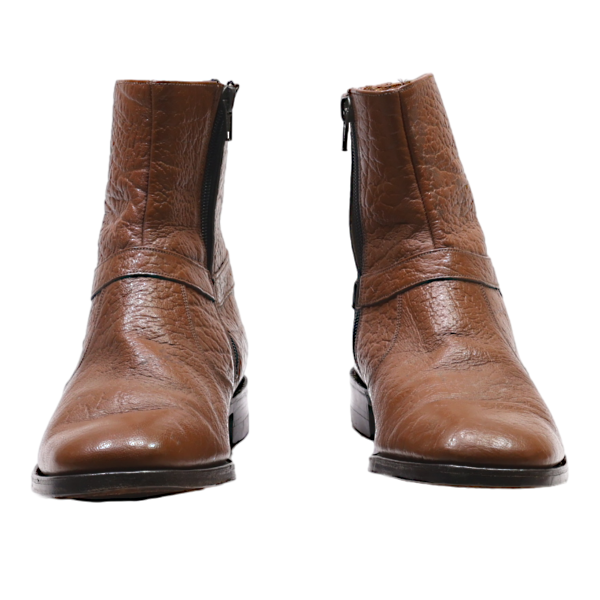 STUART MCGUIRE Ankle Boots Brown Leather Mens UK 7 Online