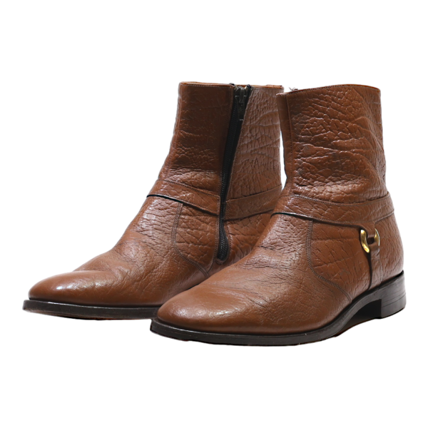 STUART MCGUIRE Ankle Boots Brown Leather Mens UK 7 Online