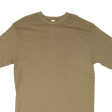 TEXTILES VERTRAUEN Mens T-Shirt Green Short Sleeve L Online Sale