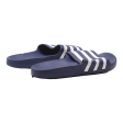 ADIDAS Slider Sandals Blue Synthetic Mens UK 8 Fashion