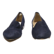 BRUNATE Loafer Shoes Blue Suede Womens UK 5.5 Online Sale