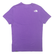 THE NORTH FACE Mens T-Shirt Purple S For Sale