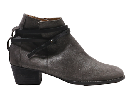 TATOOSH Ankle Boots Grey Leather Womens UK 8 Discount