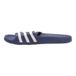 ADIDAS Slider Sandals Blue Synthetic Mens UK 11 Online Sale