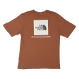 THE NORTH FACE Womens T-Shirt Brown S Fashion