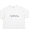 ADIDAS Mens T-Shirt White XL Sale