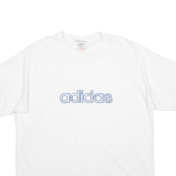 ADIDAS Mens T-Shirt White XL Sale