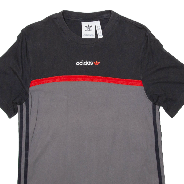 ADIDAS Mens T-Shirt Black XS on Sale