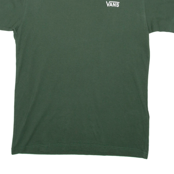 VANS Classic Fit Mens T-Shirt Green S Cheap