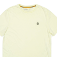 TIMBERLAND Mens T-Shirt Yellow L For Cheap