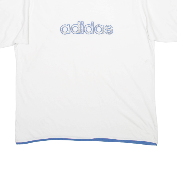 ADIDAS Mens T-Shirt White XL Sale