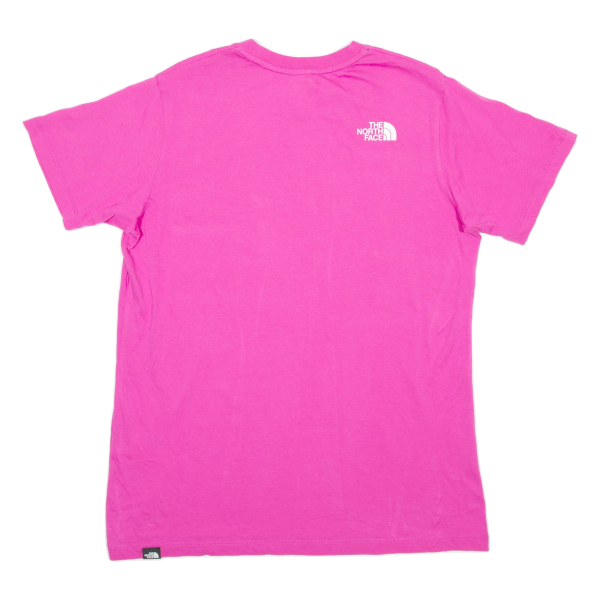 THE NORTH FACE Womens T-Shirt Pink M Sale