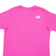 THE NORTH FACE Womens T-Shirt Pink M Sale