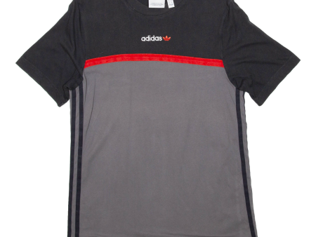 ADIDAS Mens T-Shirt Black XS on Sale